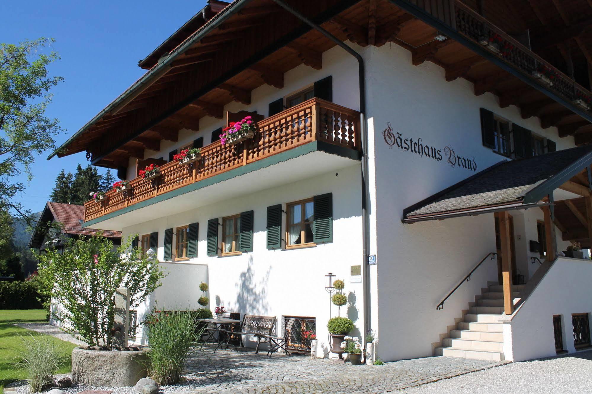Hotel Garni Gaestehaus Brand Bad Wiessee Eksteriør billede
